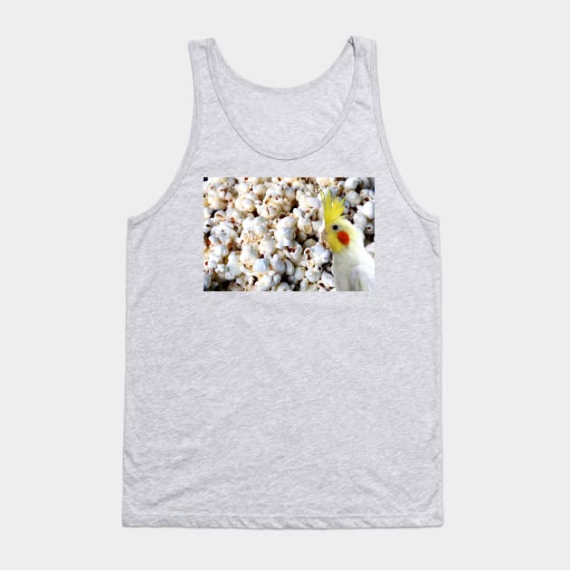 popcorn cockatiel Tank Top by FandomizedRose